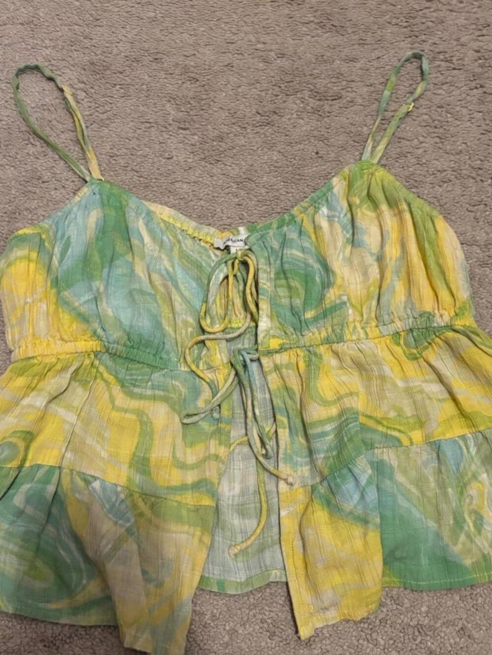 tie crop top